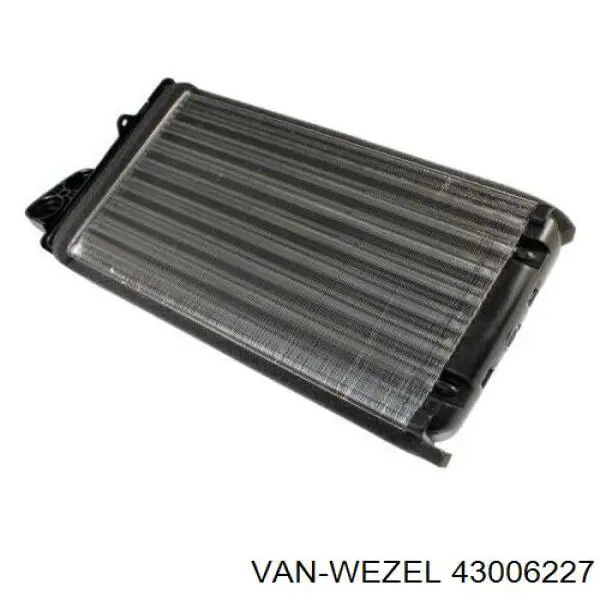 43006227 VAN Wezel радіатор пічки (обігрівача)