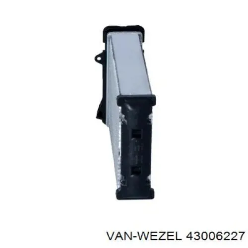 Радіатор пічки 43006227 VAN Wezel