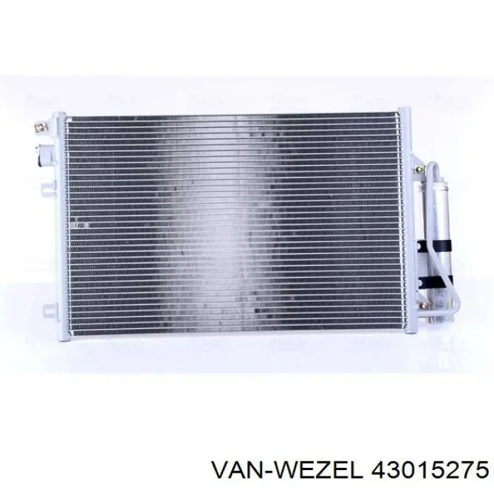 43015275 VAN Wezel радіатор кондиціонера