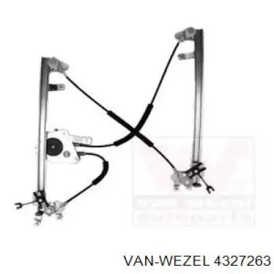 Склопідйомник з електродвигуном VAN Wezel 4327263 ціна, від 33.18 USD