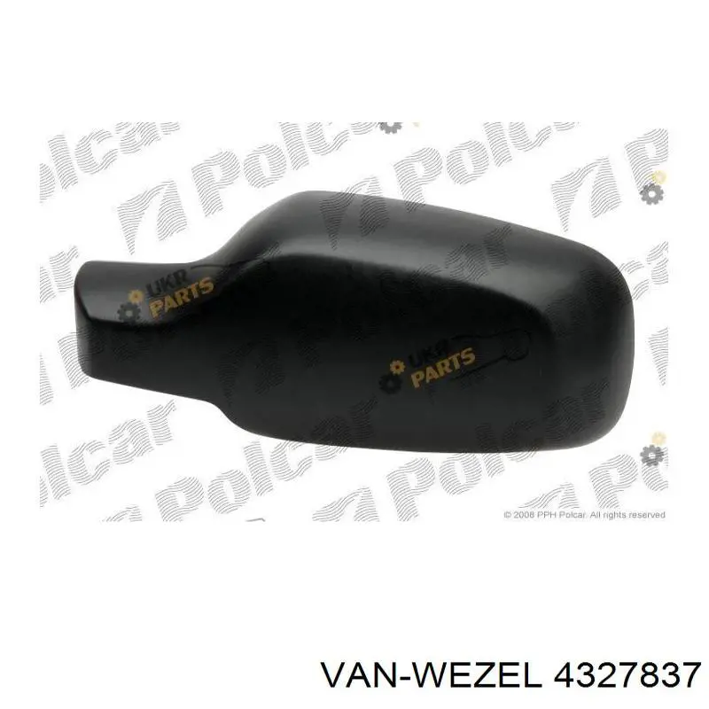 Скло дзеркала заднього виду, лівого VAN Wezel 4327837 ціна, від 8.41 USD