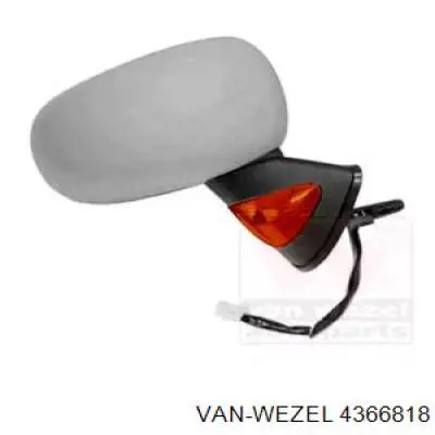 Купити 4366818 VAN Wezel Дзеркало праве