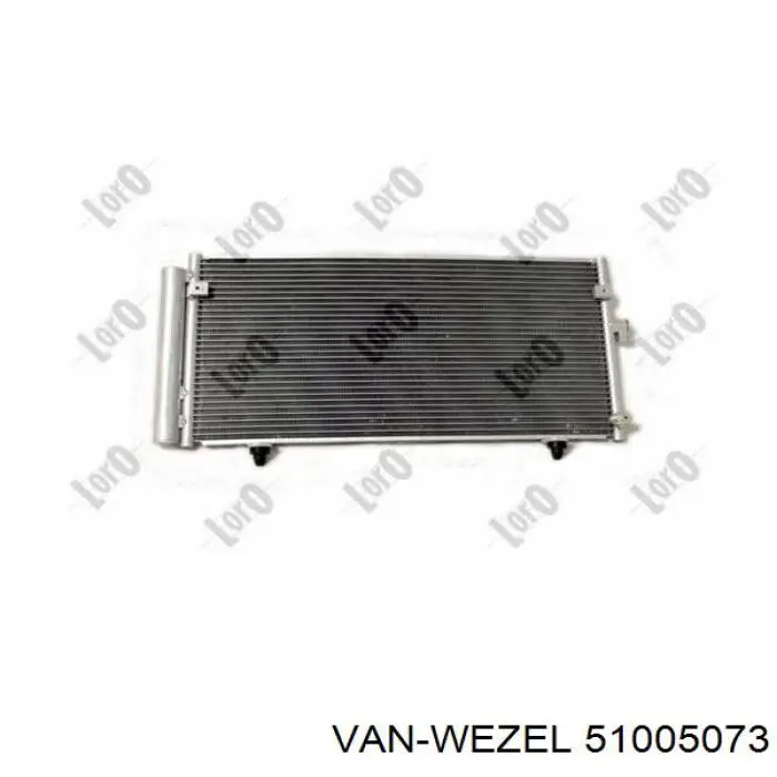 51005073 VAN Wezel радіатор кондиціонера