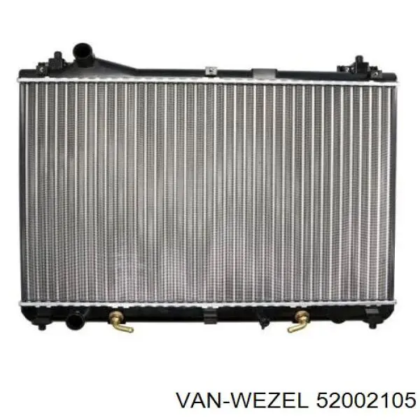 Радіатор охолодження VAN Wezel 52002105