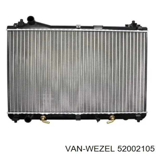 52002105 VAN Wezel радіатор охолодження двигуна