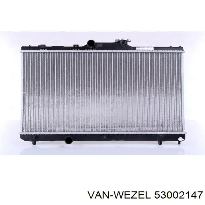 53002147 VAN Wezel радіатор охолодження двигуна