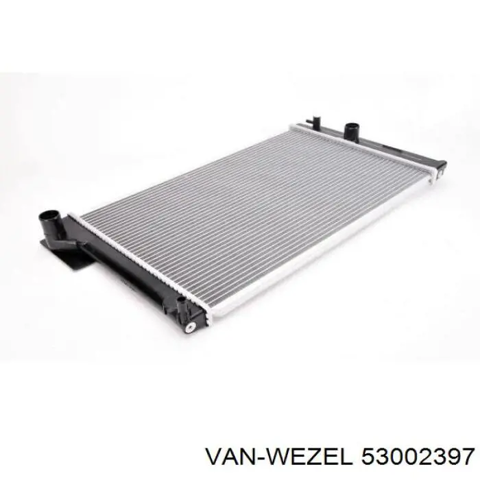 Радіатор основний VAN Wezel 53002397 ціна, від 64.09 USD