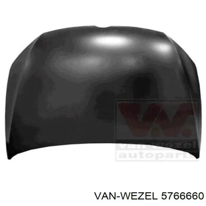 Капот 5766660 VAN Wezel