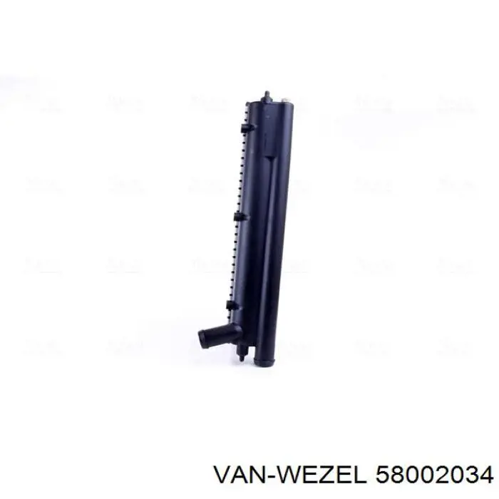 Радіатор основний VAN Wezel 58002034 ціна, від 67.92 USD