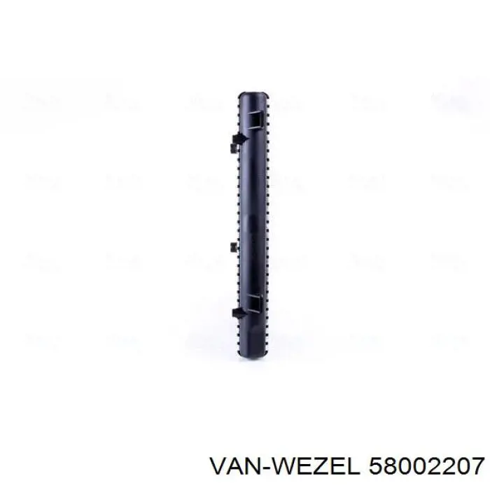 Купити 58002207 VAN Wezel Радіатор двигуна