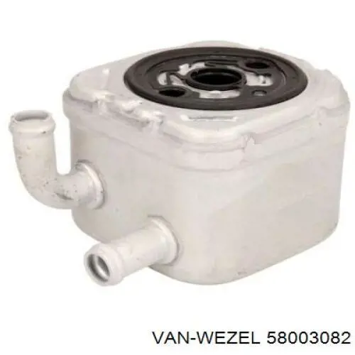 58003082 VAN Wezel радіатор масляний (холодильник, під фільтром)