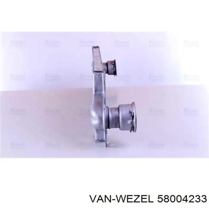 58004233 VAN Wezel радіатор интеркуллера