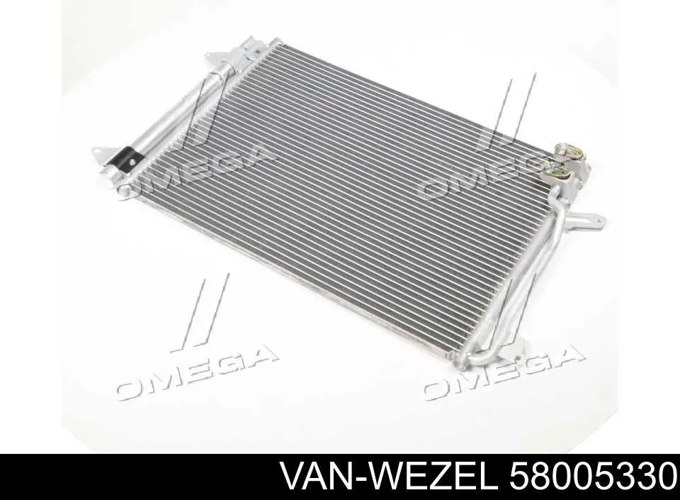 Купити 58005330 VAN Wezel Радіатор системи охолодження кондиціонера