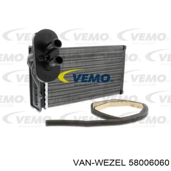 Купити 58006060 VAN Wezel Теплообмінник
