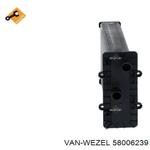 58006239 VAN Wezel Опалення кузова заднє