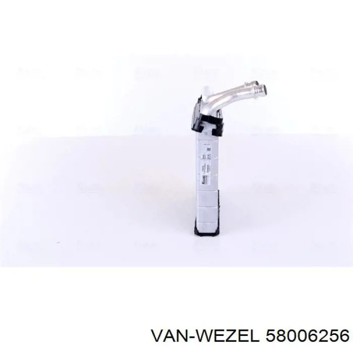 Радіатор пічки (обігрівача) VAN Wezel 58006256 ціна, від 27.75 USD