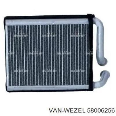 Купити 58006256 VAN Wezel Теплообмінник