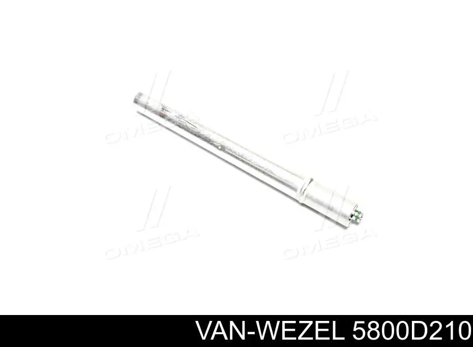 Ресивер-осушувач кондиціонера VAN Wezel 5800D210 ціна, від 15.25 USD