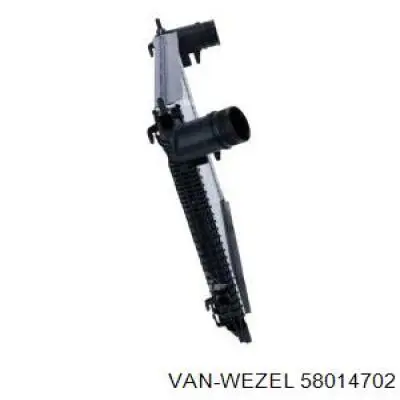 Система охолодження наддувочного повітря VAN Wezel 58014702 ціна, від 110.19 USD