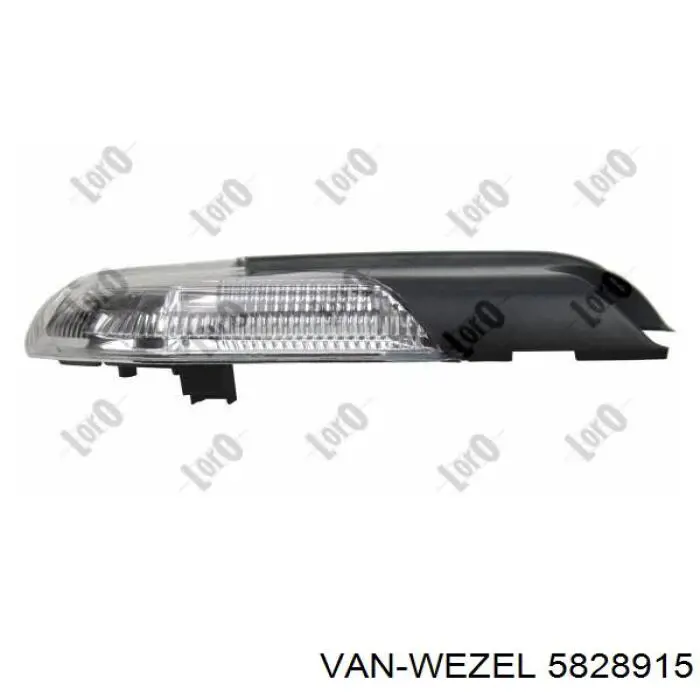 Покажчик повороту дзеркала, лівий VAN Wezel 5828915