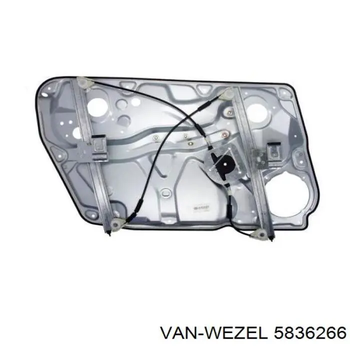  Механізм склопідіймача двері передньої, правої Skoda SuperB 1