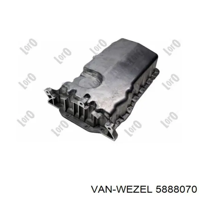5888070 VAN Wezel піддон масляний картера двигуна