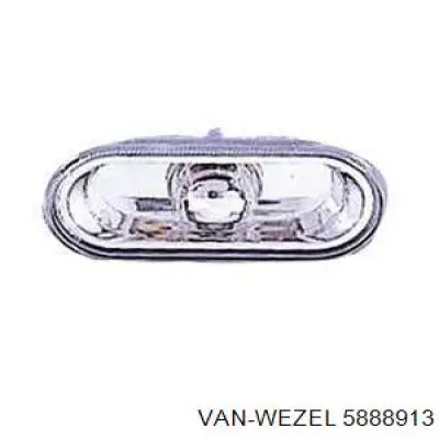 5888913 VAN Wezel Повторювач повороту в крило