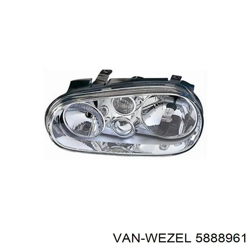 Фара ліва 086752 VALEO