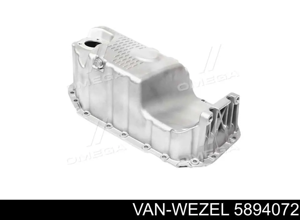 Піддон двигуна VAN Wezel 5894072 ціна, від 46.77 USD