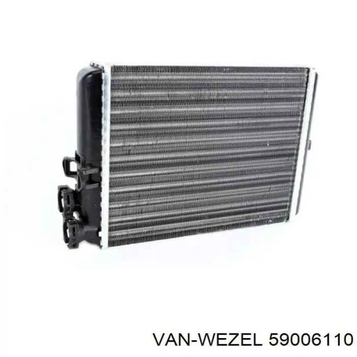 Радіатор пічки 59006110 VAN Wezel