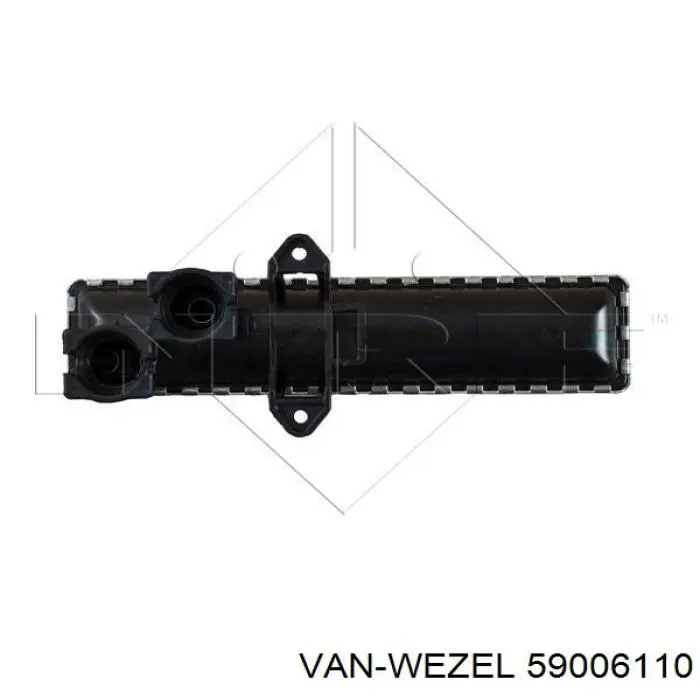 Радіатор пічки (обігрівача) VAN Wezel 59006110 ціна, від 26.03 USD