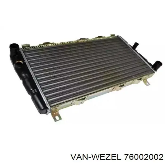 Радіатор 76002002 VAN Wezel