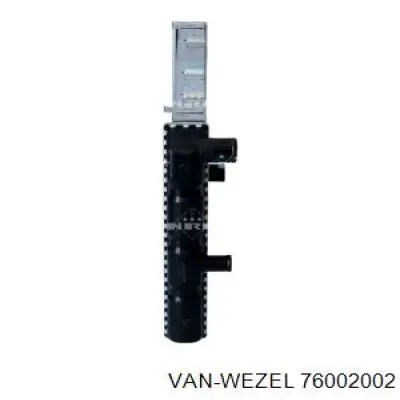 76002002 VAN Wezel Радіатор охолодження двигуна