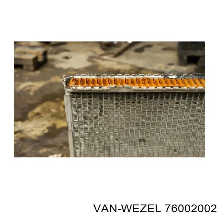 Радіатор основний VAN Wezel 76002002 ціна, від 35.78 USD