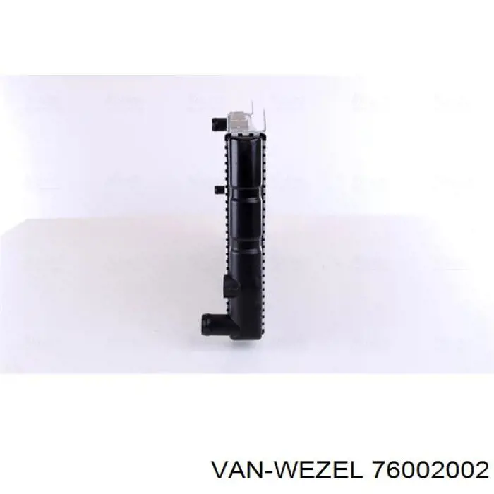 Купити 76002002 VAN Wezel Радіатор двигуна