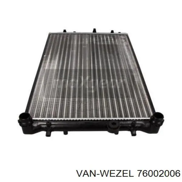 Купити 76002006 VAN Wezel Радіатор двигуна