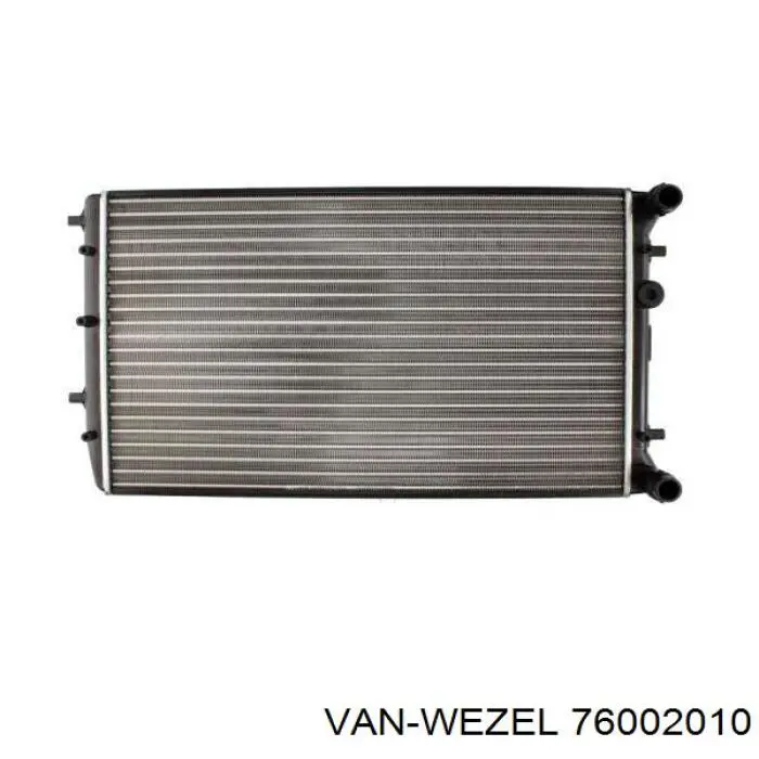 Радіатор основний VAN Wezel 76002010 ціна, від 38.03 USD