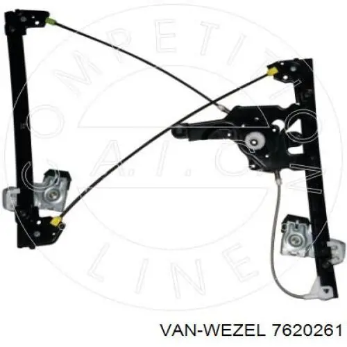 Купити 7620261 VAN Wezel Механізм стеклопідйомника водійських дверей