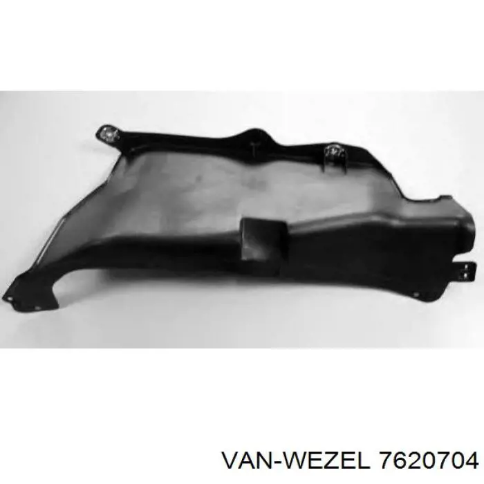 1J0825250G VAG Захист двигуна, правий