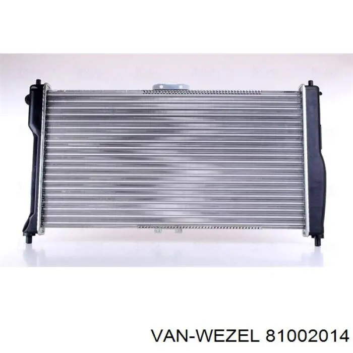 Радіатор основний VAN Wezel 81002014 ціна, від 43.02 USD