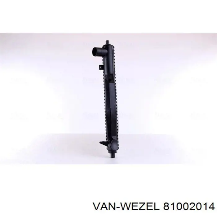 Купити 81002014 VAN Wezel Радіатор двигуна