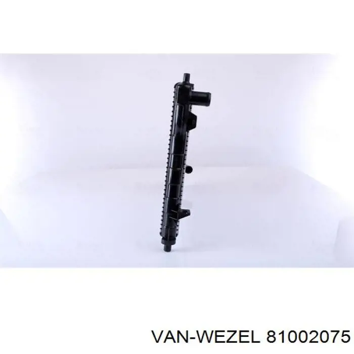 Радіатор основний VAN Wezel 81002075 ціна, від 58.43 USD
