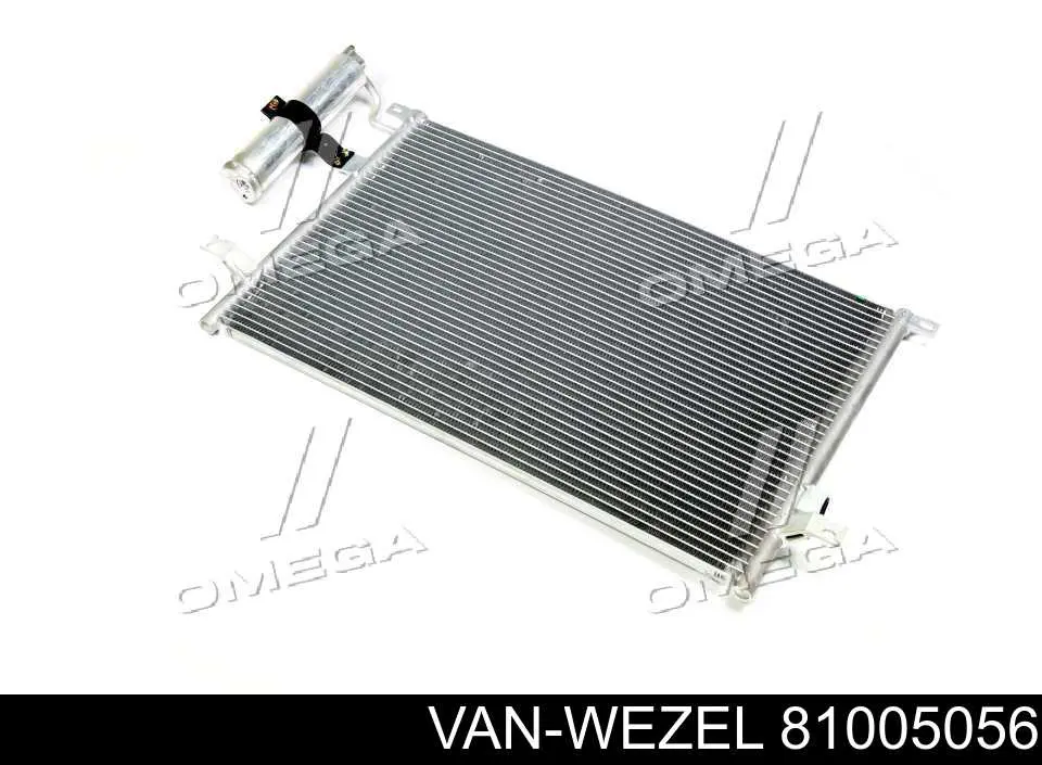 Купити 81005056 VAN Wezel Радіатор системи охолодження кондиціонера