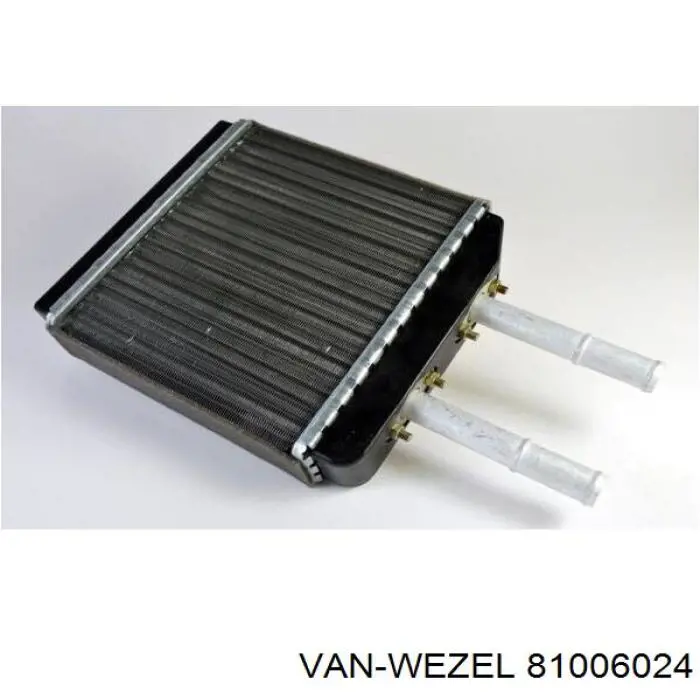 Радіатор обігрівача VAN Wezel 81006024