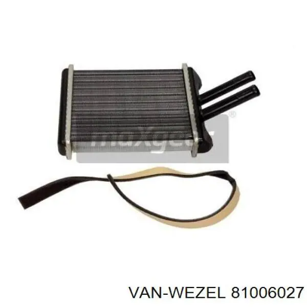 Радіатор пічки (обігрівача) VAN Wezel 81006027 ціна, від 23.37 USD