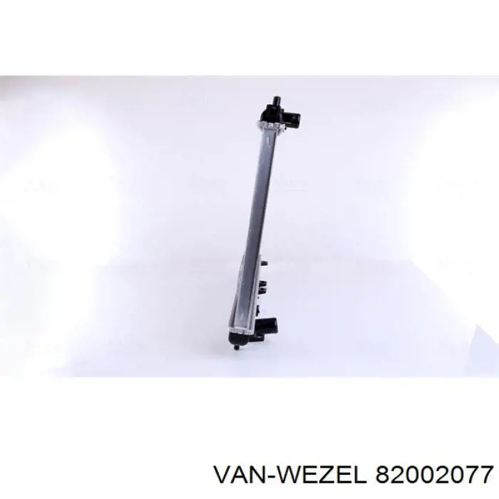 82002077 VAN Wezel радіатор охолодження двигуна