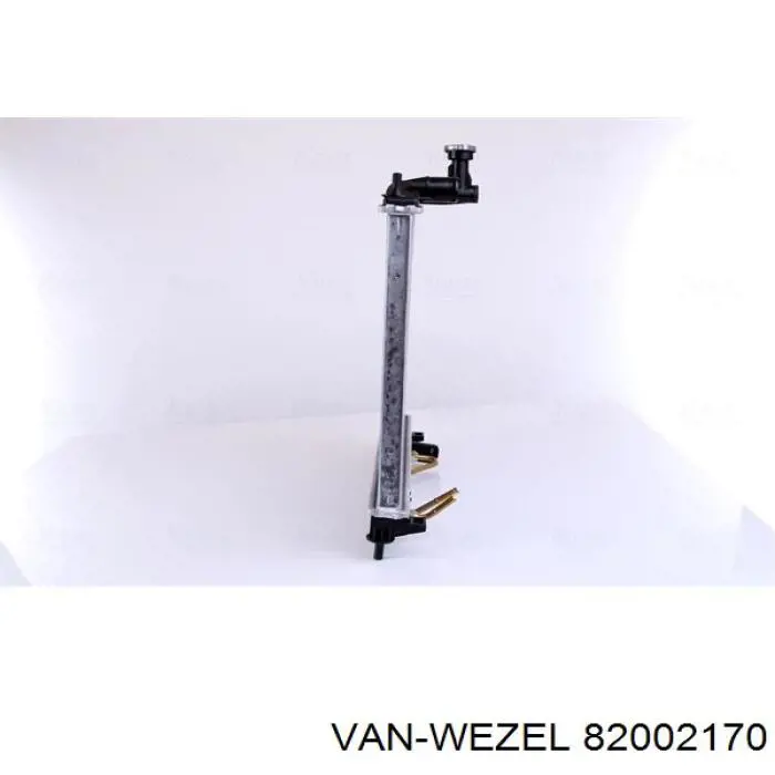 Радіатор 82002170 VAN Wezel