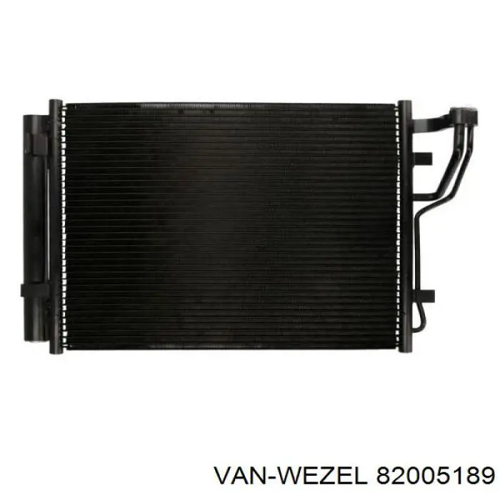 82005189 VAN Wezel радіатор кондиціонера