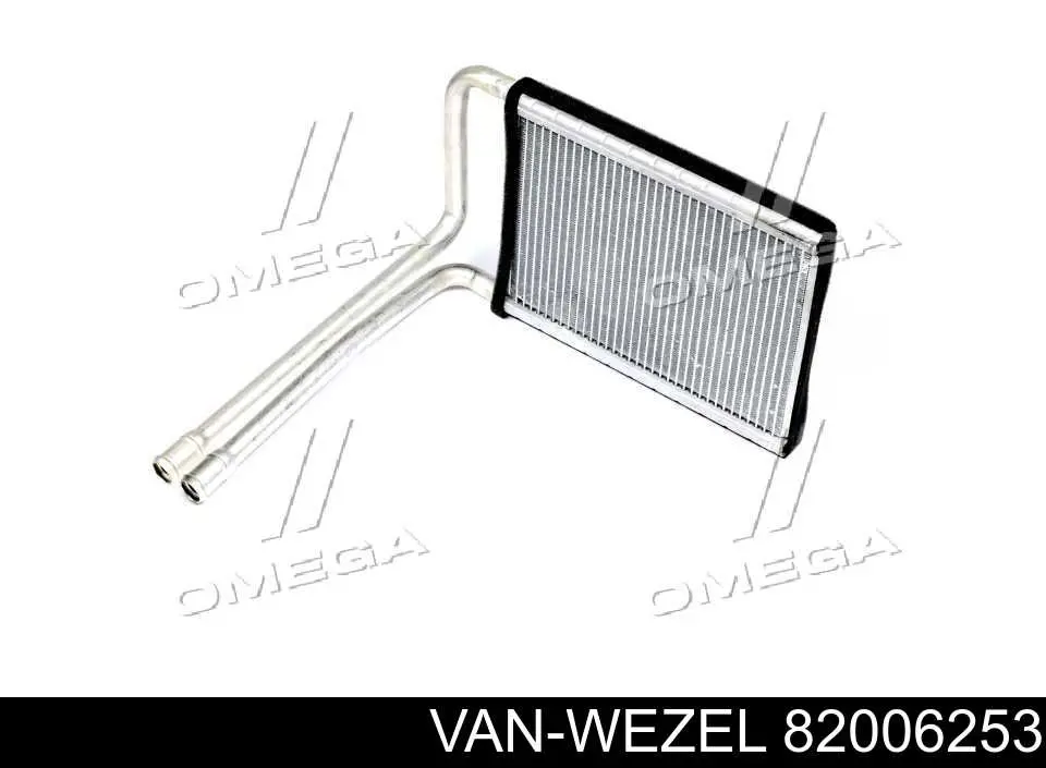 Купити 82006253 VAN Wezel Теплообмінник