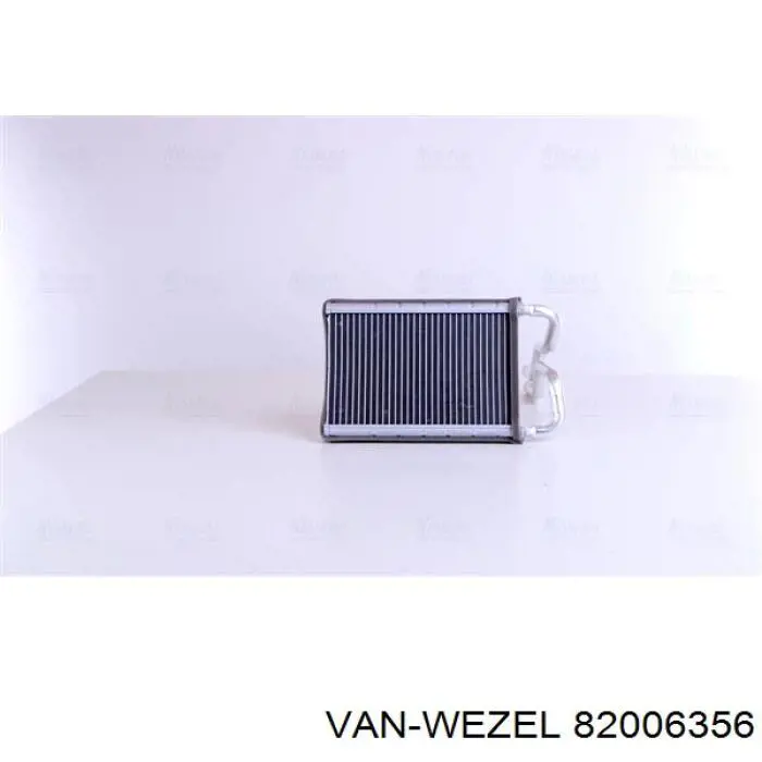 Радіатор пічки (обігрівача) VAN Wezel 82006356 ціна, від 35.87 USD